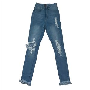 Fashion Nova Ripped Skinny Jeans